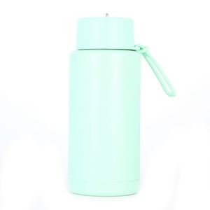 Bouteille isotherme sous vide en acier inoxydable de 1000 ml, style américain moderne, avec logo personnalisé, réutilisable, 34 oz, avec paille, pour voyage, 6-12 heures - Product Image 4