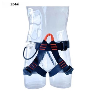 Arnés de seguridad de medio cuerpo de rescate de gran altitud Descenso rápido Protección anticaída Poliéster Cinturón de cintura sentado Actualización - Product Image 1