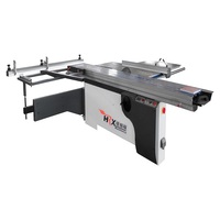 Scie à panneaux à table coulissante professionnelle pour couper le MDF/le bois/le contreplaqué/Mj6128 Scie à panneaux à lame élévatrice électrique pour meubles