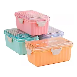 กล่องอาหารกลางวันรูปกล้องถ่ายรูปพร้อมช้อนส้อมขนาด1100มล. - Product Image 4