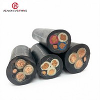 Venta Directa de Fábrica MC de Cables Industriales de Bajo Voltaje, Ultraflexibles, con Aislamiento de Goma y Núcleo de Cobre Trenzado de 1-5 Hilos