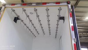 Nuevo Kia <span class=keywords><strong>Bongo</strong></span> Dongfeng Truck Body GRP/PU Sandwich Panel aislado Caja de camión móvil de acero para almacenamiento de carga congelada - Product Image 5