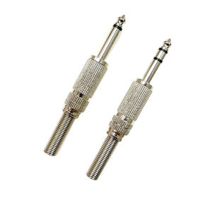 Accessoires de câble de guitare Remplacement 6.35mm 1/4 pouces <span class=keywords><strong>TS</strong></span> Mono Jacks 6.35mm Male Plugs 6.3mm 6.5mm Connecteurs pour guitares électriques - Product Image 6