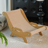 Hamac et griffoir universel respirant pour chat, tapis de lit pour chat, nid pour animaux de compagnie toutes saisons en non-tissé