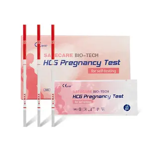 Genaue zuverlässige Ergebnisse zu Hause Testen von Schwangerschaft teststreifen