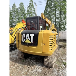 Mini-excavatrice d'occasion CAT 305.5E2, poids opérationnel de 5,5 tonnes, avec godet de 0,22 m³, excavatrice hydraulique sur chenilles d'occasion - Product Image 6