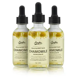 Chamomile Rosemary Light Smell Multi-use Oil Petal Essential Oil For Bathing Sleepless Skin,Nail,Hair &Body Massage Nourishing