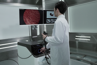 Simulateur d'endoscopie virtuelle portable pour la formation des résidents en chirurgie digestive et respiratoire (gastroscopie, bronchoscopie)