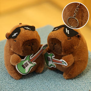 Pendentif en peluche Kapibala, porte-clés cochon d'eau, <span class=keywords><strong>jouet</strong></span> en peluche Kapibala amusant à caresser - Product Image 1