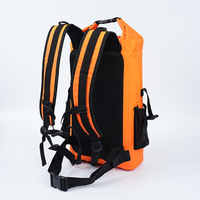 Sac à dos imperméable de sport le plus vendu, sac étanche 30L avec bretelles rembourrées pour la gym, la course à pied, le cyclisme et les voyages