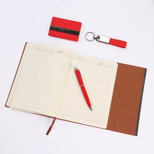 Corporate Event Gift <b>Set</b> Executive <b>Notebook</b> Signature Pen Card Holder in Premium Gift Box Bulk Order Discounts - Product Image 6