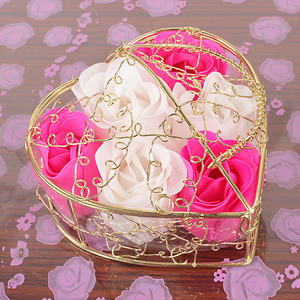 Conservati regali esclusivi per la festa della mamma di San valentino San <span class=keywords><strong>St</strong></span> Set di rose di fiori di sapone regalo di nozze fiore - Product Image 5