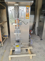 Machine de remplissage d'eau pure, machine de fabrication de sachets de boisson en plastique, machine d'emballage de sachets d'eau potable, équipement, appareil, machinerie
