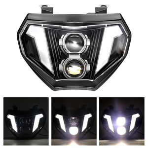 Piezas de motocicleta Plug And Play, faro delantero Led para motocicleta Yamaha, faro Led para proyector Yamaha <span class=keywords><strong>MT09</strong></span> MT07 - Product Image 4