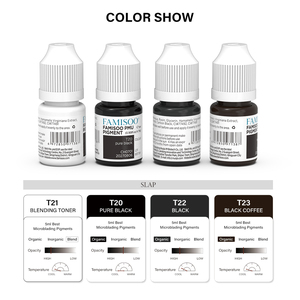 Tinta de Tatuaje SMP de Marca Privada, Pigmento de Maquillaje Semipermanente, Pigmentos PMU, Pigmento de Micropigmentación Capilar para Folículos Pilosos - Product Image 4