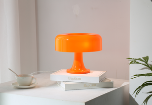 Orange Mushroom <strong>Lamp</strong> with 3 Lighting Modes <strong>Table</strong> Light for Bedroom, Dimmable <strong>Funky</strong> Unique Light Cool Home Decor Aesthetic - Product Image 6