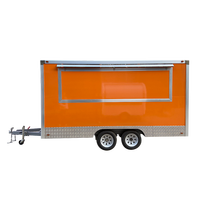 Camion de nourriture Snack Food Chariot de boisson Café Bar Remorque alimentaire