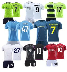 Cheap Fashional Team Classic Football Shirts Clothes For Training College Soccer Training Shirts Plain Wholesale Soccer Jersey