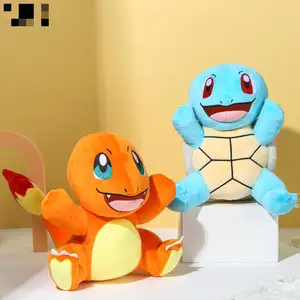 Brinquedo de pelúcia clássico de anime Pocket Monster Pockemoned Charmander Dragon de fogo para crianças, almofada de pelúcia dragão fofa, em oferta