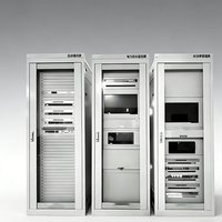 Armoire de surveillance intelligente pour systèmes d'alimentation et de surveillance de réseau électrique