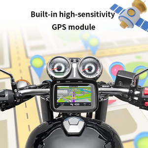 Écran tactile universel sans fil 5 pouces pour moto CarPlay Android Auto Affichage Navigation Multimédia pour Autocycle Autobike <span class=keywords><strong>Scooter</strong></span> - Product Image 4