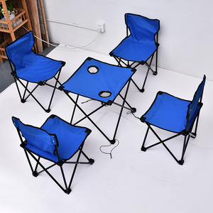 Table de camping confortable de coussin et chaise pliante de combinaison avec la chaise <span class=keywords><strong>4</strong></span> - Product Image 2