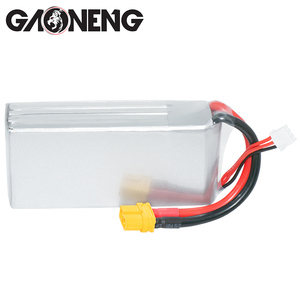 GNB GAONENG แบตเตอรี่ลิเธียม5300MAH 7.4V 2S 70C Cabled XT60 Shorty Pack LiPo ปรับแต่งรถ RC Drone - Product Image 5