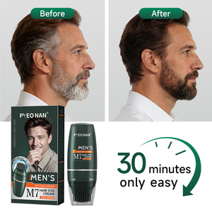 <span class=keywords><strong>Crema</strong></span> de Tinte <span class=keywords><strong>para</strong></span> <span class=keywords><strong>Cabello</strong></span> Negro <span class=keywords><strong>para</strong></span> Hombres, Natural, Sin Amoníaco, a Base de Hierbas, <span class=keywords><strong>para</strong></span> Colorear el <span class=keywords><strong>Cabello</strong></span> y Teñir la Barba a Diario, Botella de 50 ml con Peine - Product Image 5