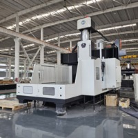Machine de fraisage à portique CNC DVF4027 pour l'industrie ferroviaire