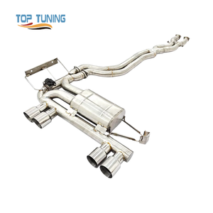 Échappement Valvetronic à ajustement parfait pour BMW <span class=keywords><strong>E46</strong></span> <span class=keywords><strong>M3</strong></span> 2004-2006, silencieux à soupapes avec télécommande, Catback - Product Image 1