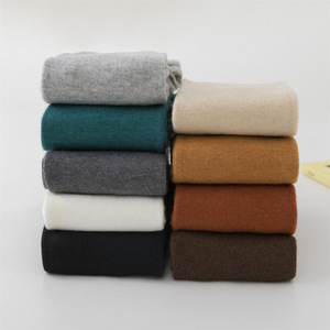 Womens Over The Knee Wool <b>Socks</b> Solid Color Thermo Compression Class 1 Regular Casual <b>Socks</b> For Autumn <b>Winter</b> - Product Image 2