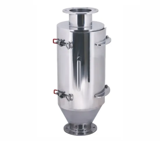 Low price permanent filter magnetic bullet separator for separating ferrous impurities from granular products