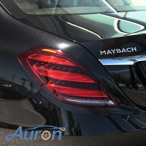 Luces Traseras LED Originales para Benz Clase S W222 (2018-2020) |   Conjunto de Luz de Freno Trasera Nueva y Transparente |   Actualización de estilo OE, ABS rojo - Product Image 2