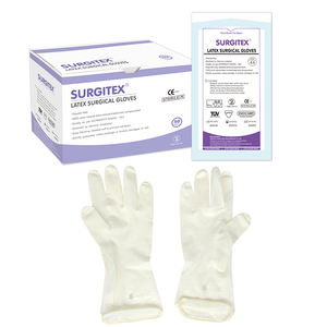 Gants chirurgicaux en <span class=keywords><strong>latex</strong></span> stérilisés, fournis directement par l'usine, avec ou <span class=keywords><strong>sans</strong></span> poudre, protection des mains, certifiés CE, tailles S/M/L - Product Image 2
