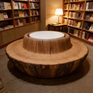 Chaise d'attente moderne <span class=keywords><strong>en</strong></span> fibre de verre découpée, pour extérieur, centre commercial, hall d'hôtel, lieux publics, loisirs, tabouret anticorrosion, pour parc et aménagement paysager, avec pied Saber - Product Image 1