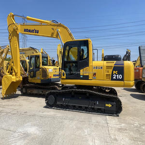Excavadora Usada Komatsu PC 210-8 Original de Alta Calidad, 21 Toneladas, con Orugas Hidráulicas, en Venta - Product Image 1