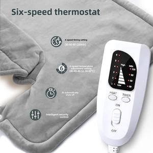 แผ่นทำความร้อนแบบใช้ไฟฟ้าสำหรับฤดูหนาวแผ่นทำความร้อนแบบมีปลั๊กปรับอุณหภูมิได้ US/EU/UK/AU/JP - Product Image 4