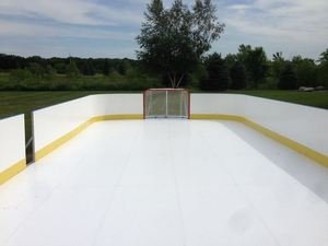 Cao cấp HDPE nhựa tổng hợp Hockey sân Băng trượt băng sân trượt băng nhà máy bán hàng trực tiếp 4x8 tấm cho Skate Rink Board - Product Image 3