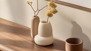 Table console en bois de hêtre faite à la main, meuble d'appoint moderne pour entrée, meuble d'entrée pour salon, design à pieds stables - Product Image 3