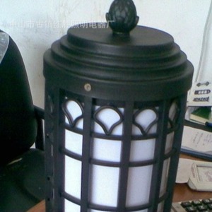 Lámparas de Pilar para Exteriores de Aleación de Aluminio con LED E27, Semi Empotradas, para Iluminación de Patio de Villa - Product Image 4