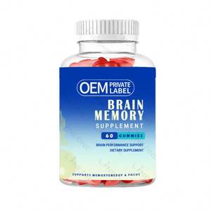 Private Label OEM ODM Nootropic Focus <b>Energy</b> Gummy Liquid <b>Powder</b> Gummies in Factory Price for Men and Women - Product Image 1