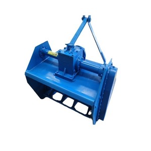 Arracheuse de tiges de tabac, machine à déraciner la paille de coton à une seule rangée pour la culture des sols, bleue - Product Image 1
