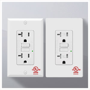 ファヒント GT15 <span class=keywords><strong>GFCI</strong></span>コンセント 15アンペア <span class=keywords><strong>GFCI</strong></span>コンセント GFI 20アンペア 最高の<span class=keywords><strong>GFCI</strong></span>電気二重コンセント 自己テスト 毎15分 - Product Image 2