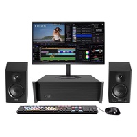 Estación de Trabajo de Edición No Lineal de Alta Gama JiaShiYing JSY690 EDIUS, Sistema 4K8K, Equipo Profesional de Edición de Video para Cine y Televisión