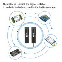 Antenne FPC intégrée Wi-Fi 2,4 GHz Zxsignal, antenne patch flexible double bande 5,8 GHz BLE, ZigBee avec connecteur IPX