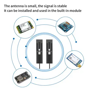 BLE Module Internal Built-in 2.4G 5.8G Flexible WIFI FPC PCB Antenna 1.13 Coaxial Cable U.FL Connector Communication Antennas