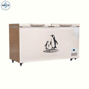 <span class=keywords><strong>Congélateur</strong></span> coffre <span class=keywords><strong>horizontal</strong></span> <span class=keywords><strong>commercial</strong></span> à grande capacité, à double porte, à température unique, à refroidissement direct, réglable, à ouverture par le haut - Product Image 3