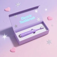 Nouvelle brosse à dents électrique tendance 2025 avec logo personnalisé pour adultes et enfants, emballage de luxe en éponge, cadeau de beauté doux en papier