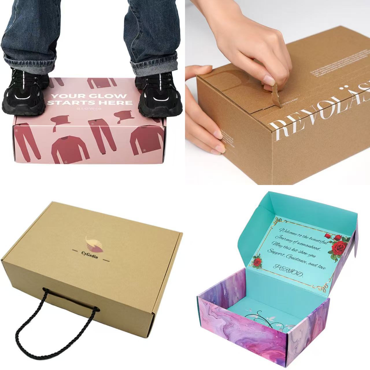 boîte d'emballage personnalisée
