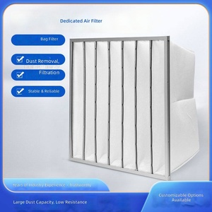 Bolsa de Filtro para Ventilador de Aire Acondicionado de Alta Eficiencia, G3/G4/F7, para Salida de Aire, Dimensiones 495x495x350 - Product Image 3